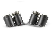 Akrapovic - Carbon Tail Pipe Set - BMW F90 M5 Competition