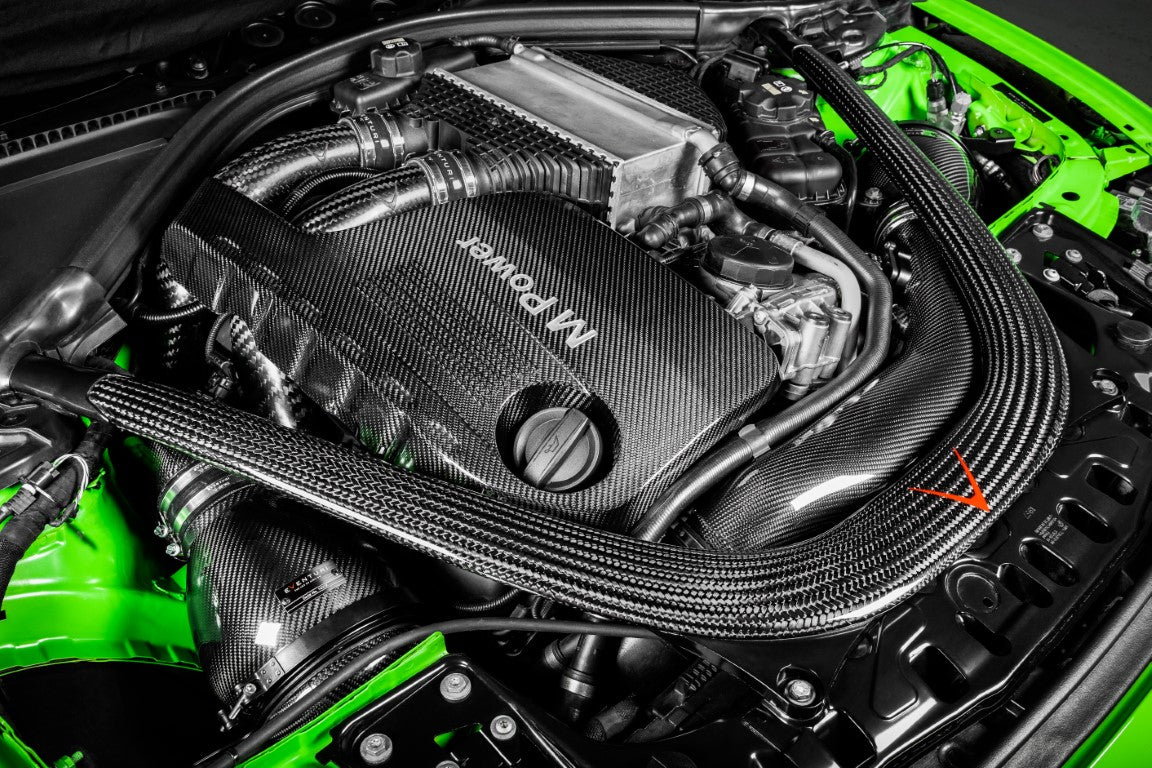 Eventuri - S55 Carbon Fiber Charge Pipes - BMW F8X M2/M3/M4