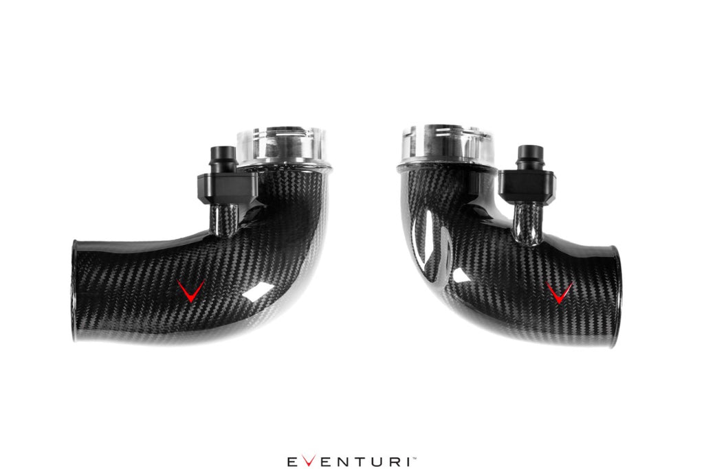 Eventuri - Carbon Fiber Turbo Inlets - BMW F90 M5