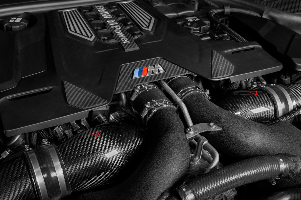 Eventuri - Carbon Fiber Turbo Inlets - BMW F90 M5