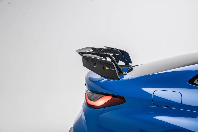 ADRO - Premium Prepreg AT-R3 Carbon Fiber Swan Neck Wing - BMW G8X M3 ...