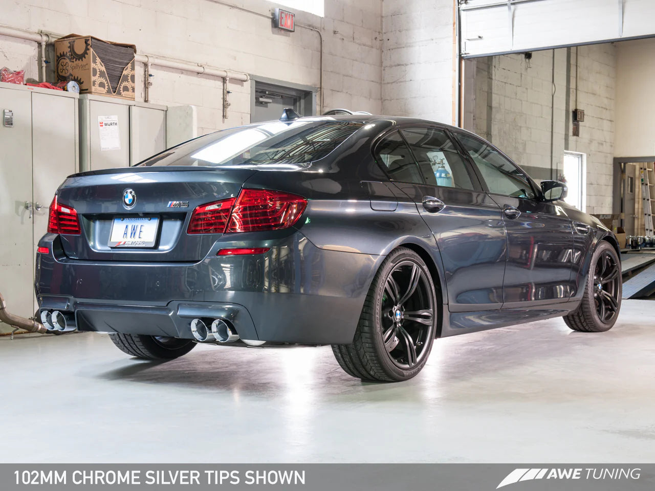 AWE Tuning - Touring Edition Axleback Catback Exhaust - BMW F10 M5