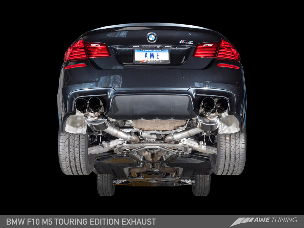 AWE Tuning -  Touring Edition Axleback Catback Exhaust - BMW F10 M5