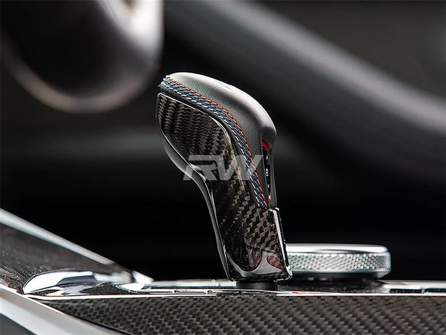 RW Carbon - Carbon Fiber Gear Selector Cover - BMW G-Chassis