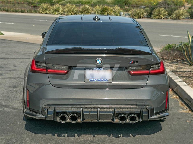 RW Carbon - Carbon Fiber Rear Diffuser - BMW G80 M3
