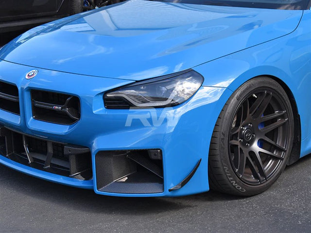 RW Carbon - Carbon Fiber Headlight Trim - BMW G87 M2