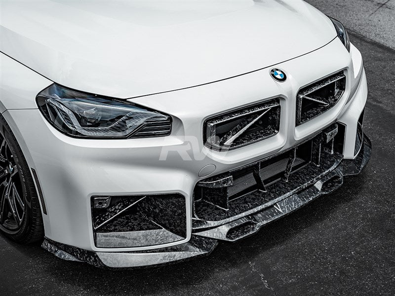 RW Carbon  - Forged Carbon Fiber GTX Front Lip - BMW G87 M2
