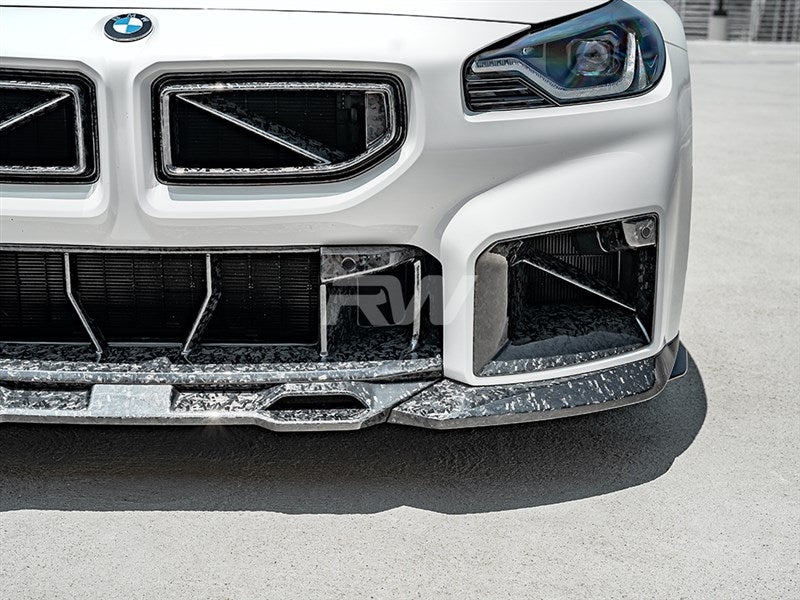 RW Carbon  - Forged Carbon Fiber GTX Front Lip - BMW G87 M2