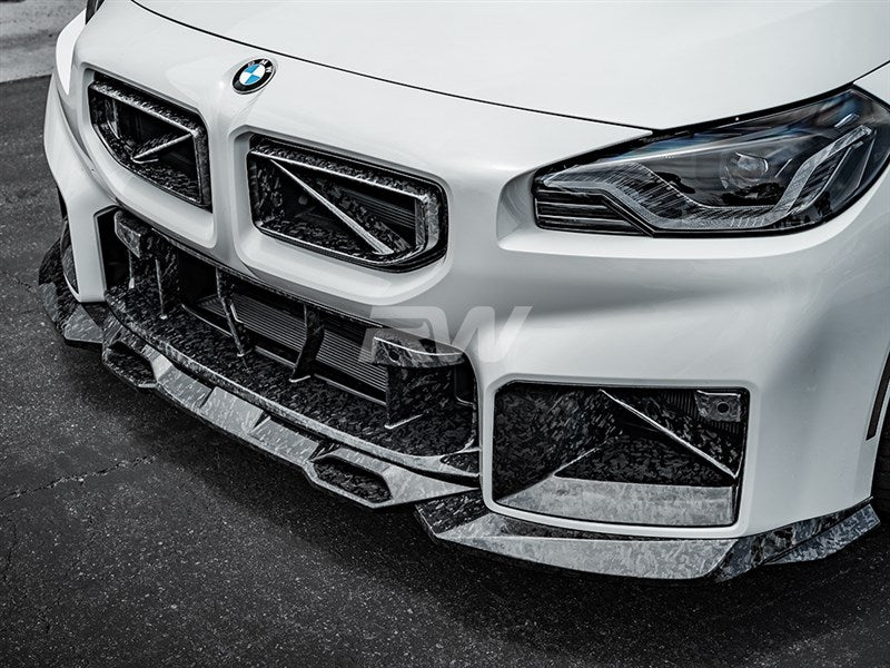 RW Carbon  - Forged Carbon Fiber GTX Front Lip - BMW G87 M2