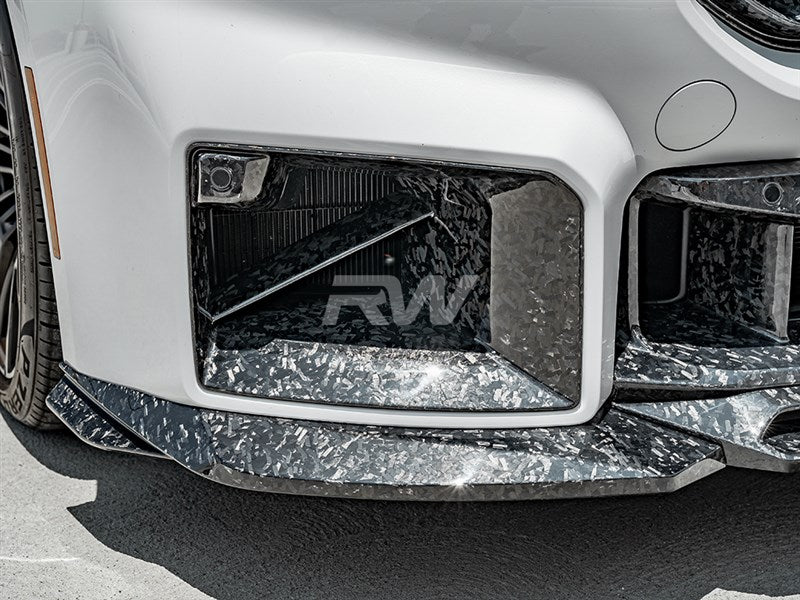 RW Carbon  - Forged Carbon Fiber GTX Front Lip - BMW G87 M2