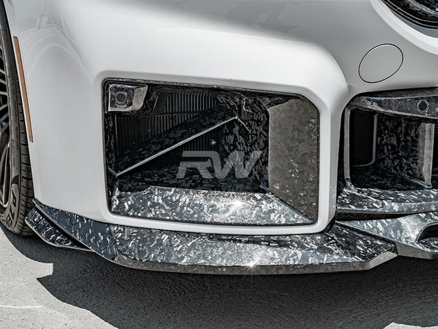 RW Carbon  - Forged Carbon Fiber GTX Front Lip - BMW G87 M2