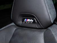 RW Carbon - Carbon Fiber Front Seat Emblem Covers - BMW F/G-Chassis