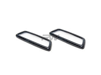 RW Carbon - Carbon Fiber Front Seat Emblem Covers - BMW F/G-Chassis