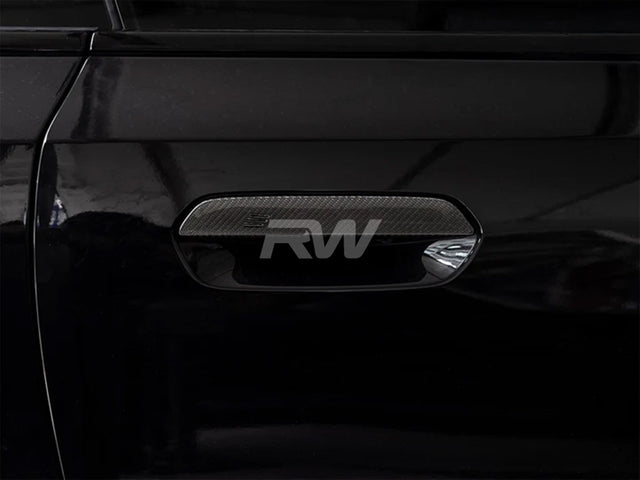 RW Carbon - Carbon Fiber Door Handle Trim Set - BMW G87 M2
