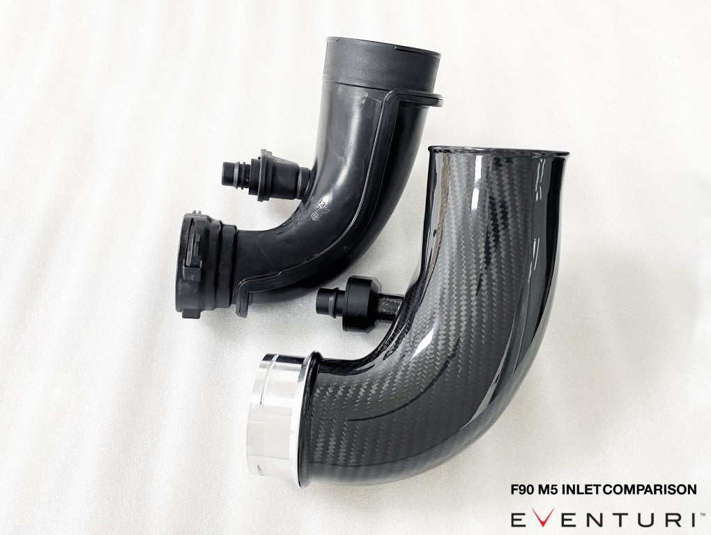 Eventuri - Carbon Fiber Turbo Inlets - BMW F90 M5