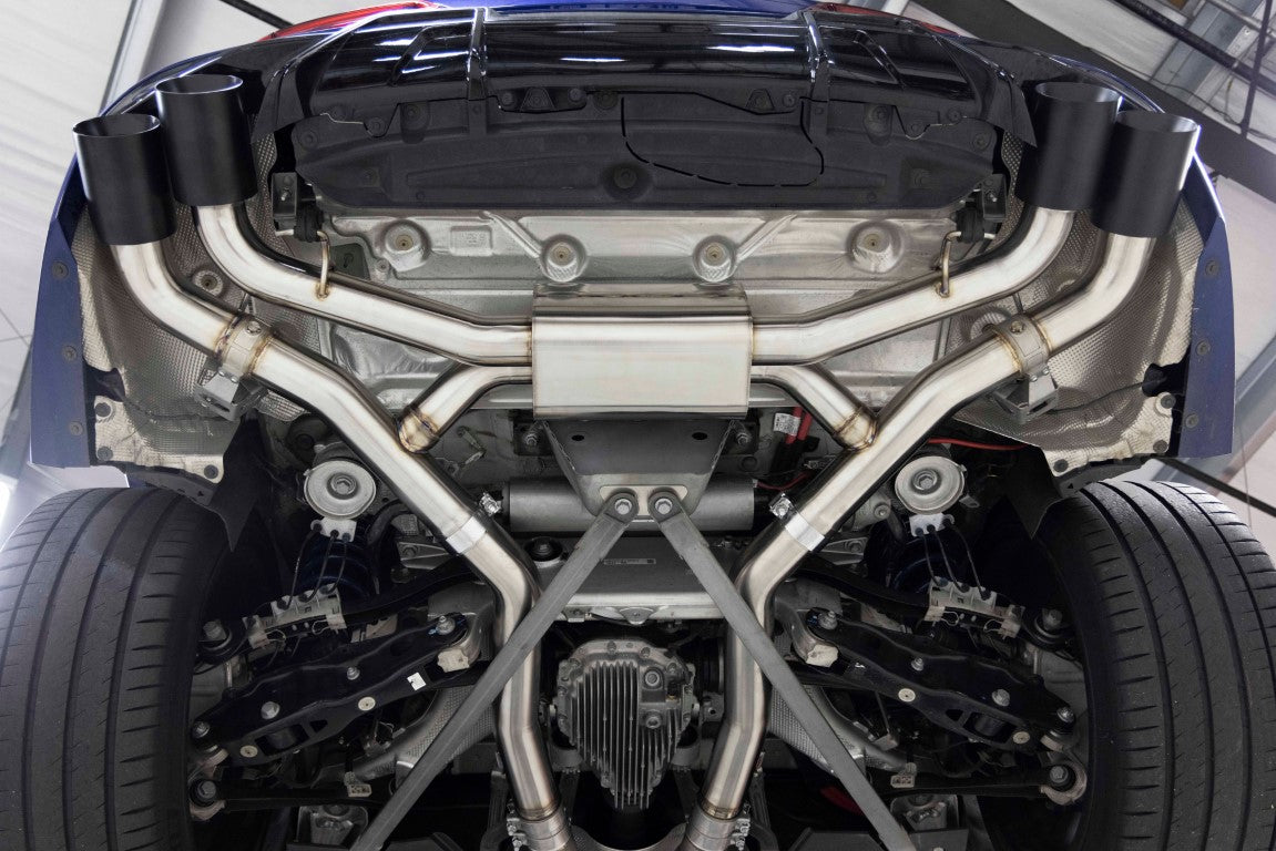 Dinan - Valved Axleback Exhaust - BMW F95/F96 X5M/X6M