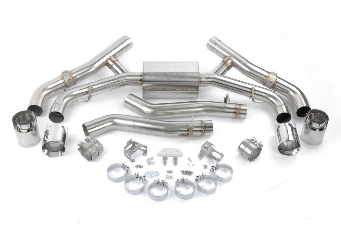 Dinan - Valved Axleback Exhaust - BMW F95/F96 X5M/X6M