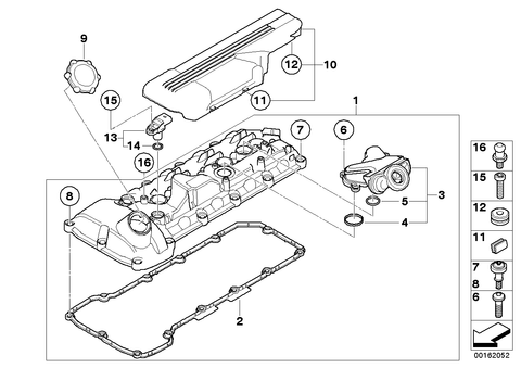 NRW Design - S65 Valve Cover Gasket Kit - BMW E9X M3