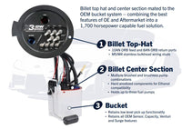 Deatschwerks - X3 Series Fuel Pump Module Kit - Toyota A90 Supra