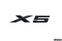 iND f15 x5 painted trunk emblem - iND Distribution