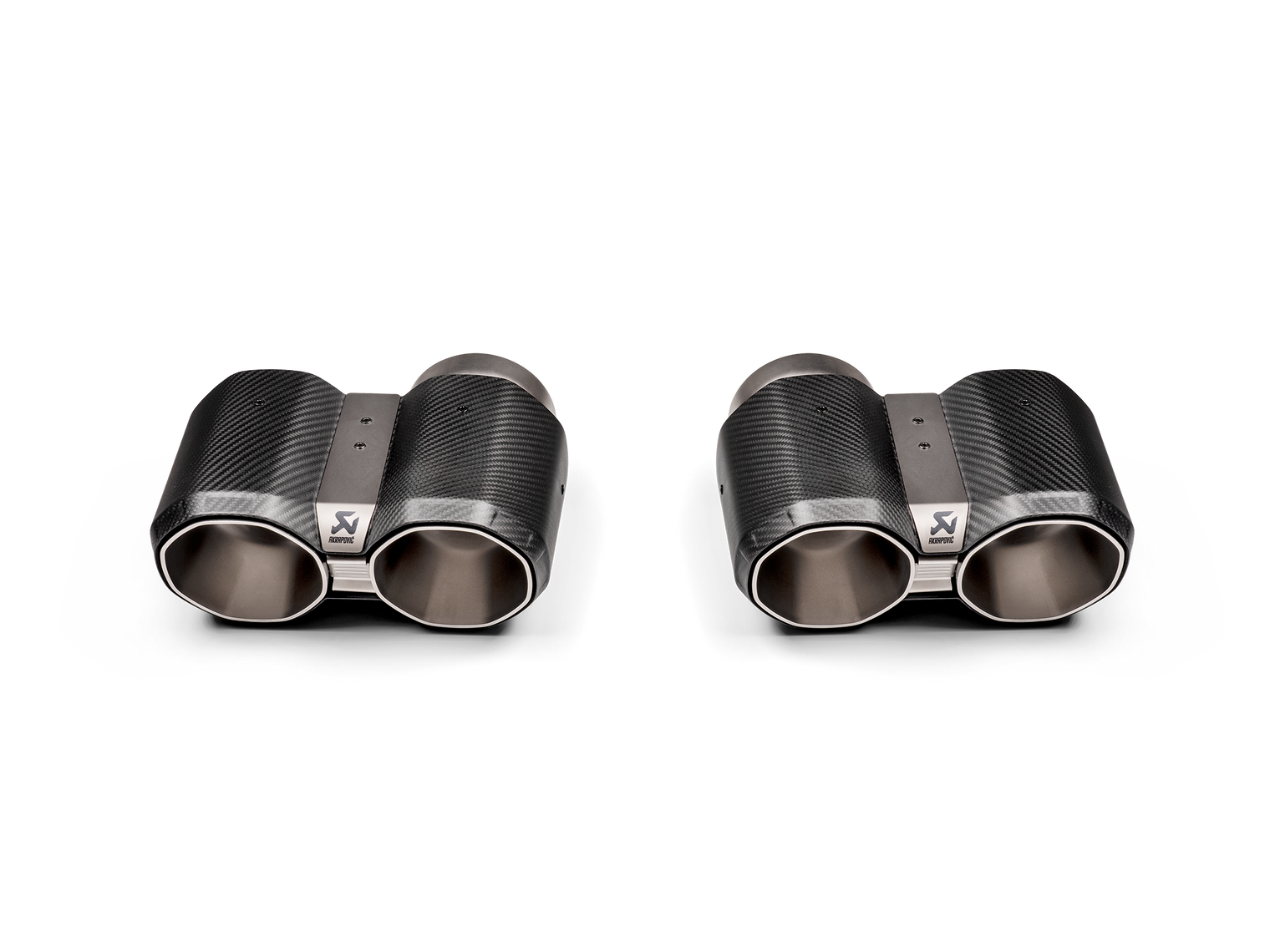 Akrapovic - Forged Carbon Tail Pipe Set (Hexagonal) - BMW G8X M3/M4