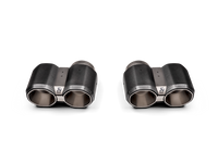 Akrapovic - Forged Carbon Tail Pipe Set (Hexagonal) - BMW G8X M3/M4