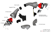 Eventuri - Carbon Fiber Cold Air Intake (V2) - BMW F90 M5