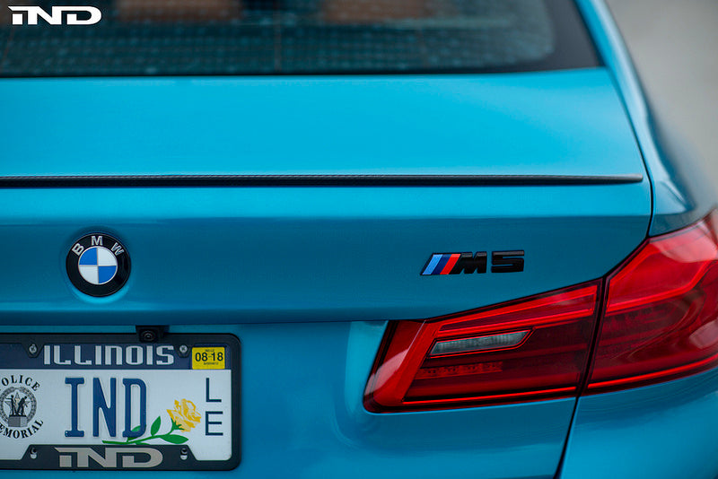 iND f90 m5 painted trunk emblem - iND Distribution