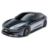 ADRO - Premium Prepreg Carbon Fiber Side Skirts - Tesla Model 3 Highland Performance