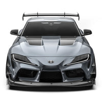 ADRO - ARD Prepreg Carbon Fiber Race Splitter (for OEM Front Bumper) - Toyota GR Supra