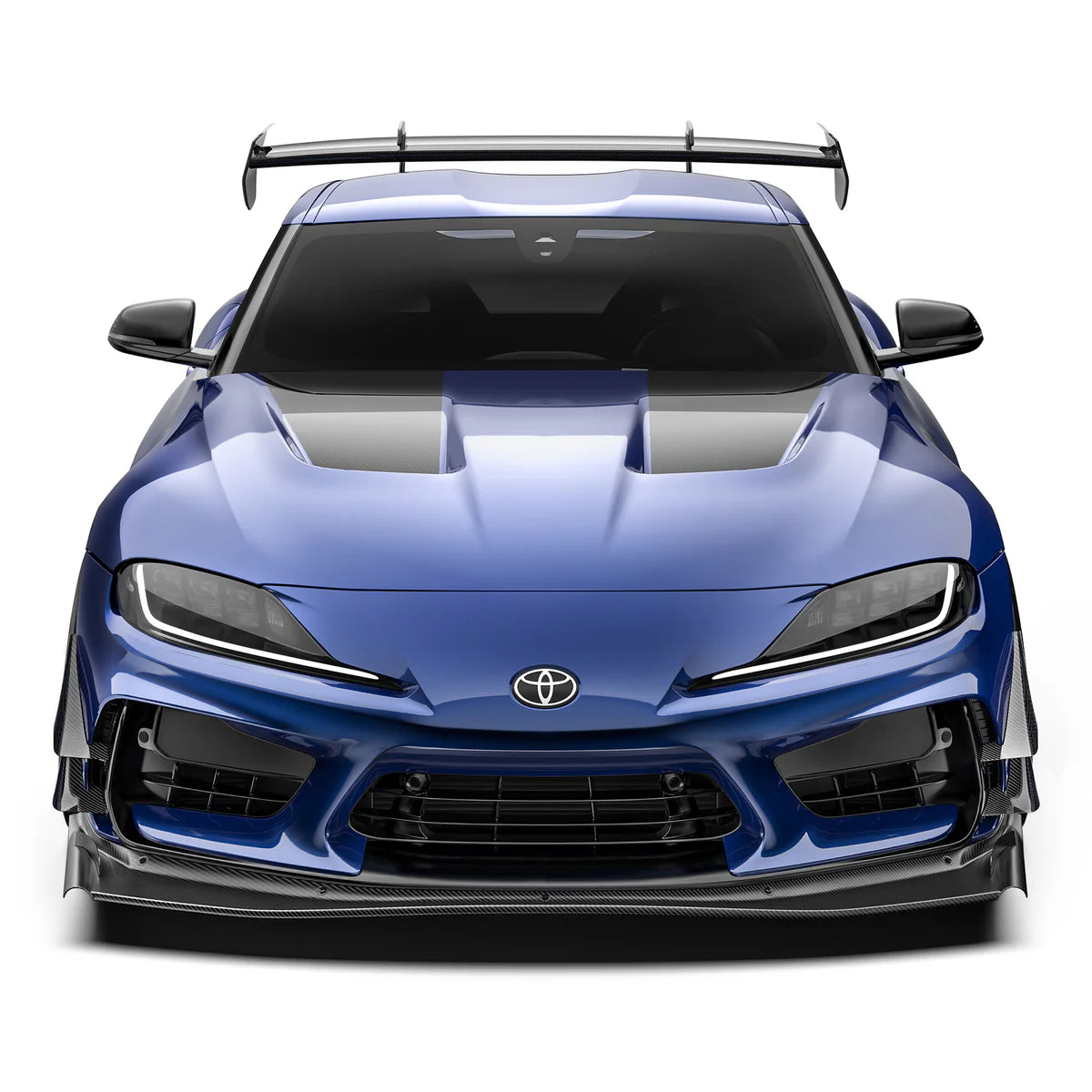 ADRO - ARD Prepreg Carbon Fiber Front Bumper Canards (for ADRO Bumper) - Toyota GR Supra