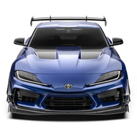 ADRO - ARD Prepreg Carbon Fiber Race Splitter (for ADRO Front Bumper) - Toyota GR Supra