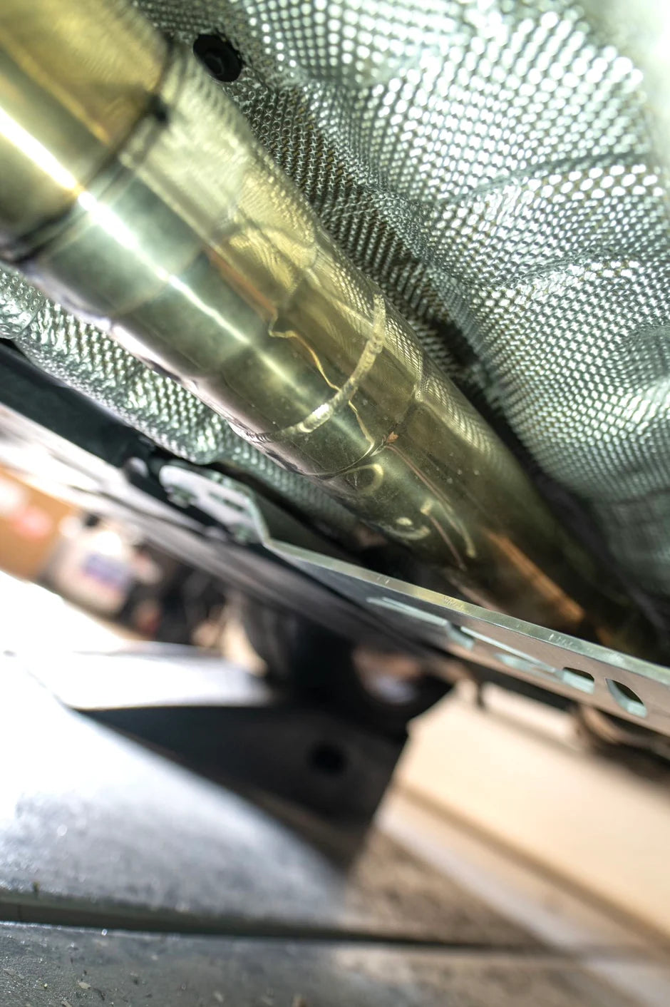 IRL - Extended Clearance Midpipe Brace - BMW G8X M3/M4