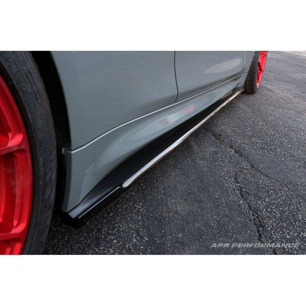 APR Performance - Carbon Fiber Side Skirt Extensions - BMW F82 M4