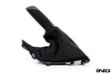iND f87 m2 matte carbon stitched parking brake handle - iND Distribution