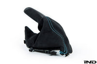 iND f87 m2 matte carbon stitched parking brake handle - iND Distribution