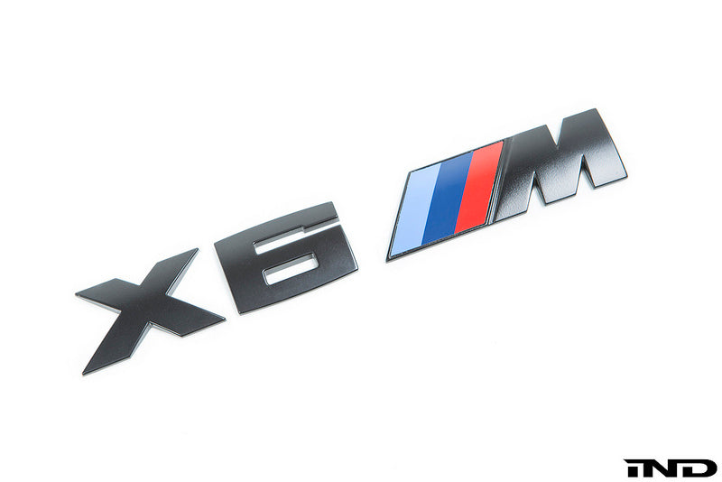 iND e71 x6m painted trunk emblem - iND Distribution