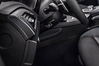 iND f87 m2 polar blue stitched alcantara knee pad - iND Distribution