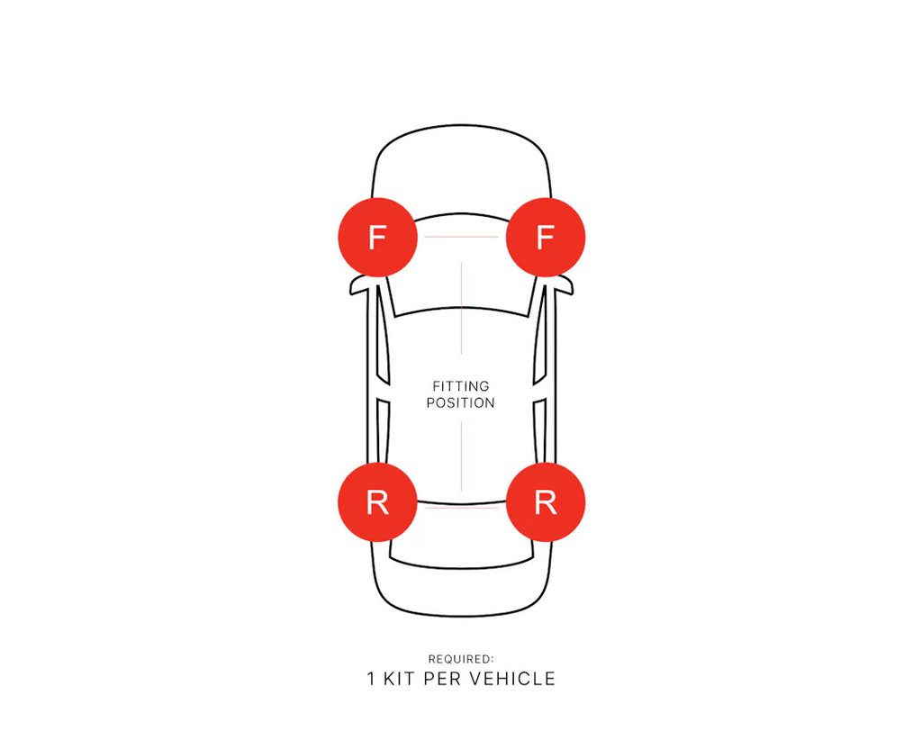 Koni - GTS Coilover Kit - Tesla Model 3/Model Y