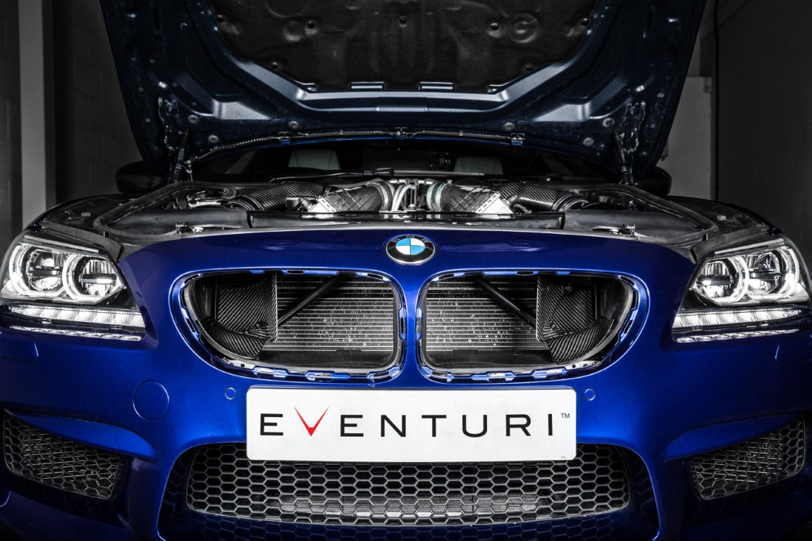 AutoTecknic Gloss Carbon Fiber Grille For BMW F06 F12 F13 6-Series M6 12-18