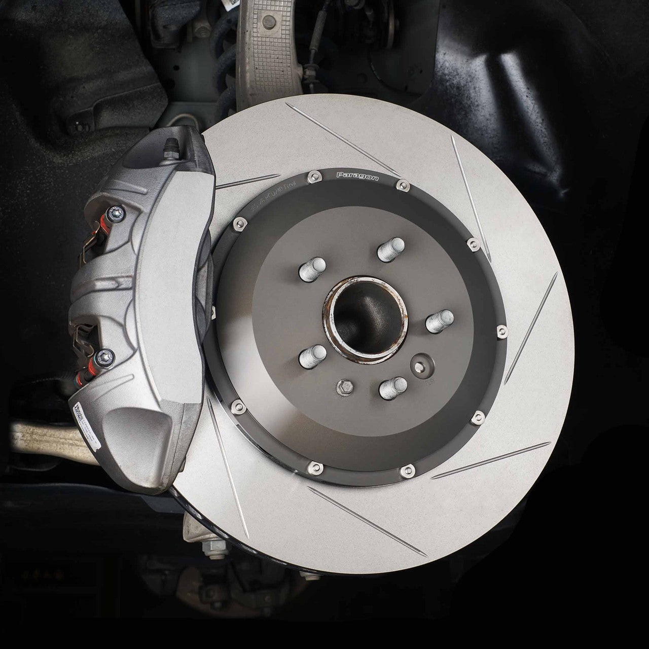Paragon Performance - Front 2-Piece Rotor Sport Brake Kit - Tesla Model 3/Model Y