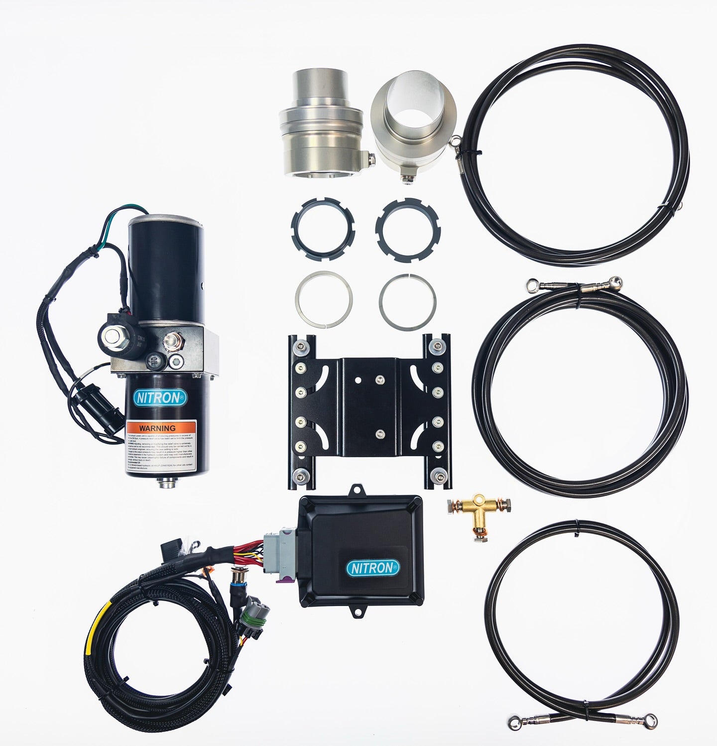 Nitron - elec-TRON R3 3-Way Coilover Suspension Kit with Front Axle Lift (FAL) - BMW F87 M2 Competition/CS