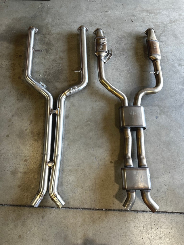 Evolution Racewerks - Competition Series Resonated Midpipe - BMW G8X M3/M4
