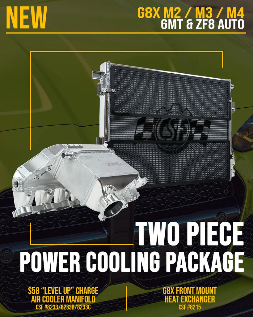 CSF -  2-Piece Power Cooling Package - BMW G8X M2/M3/M4