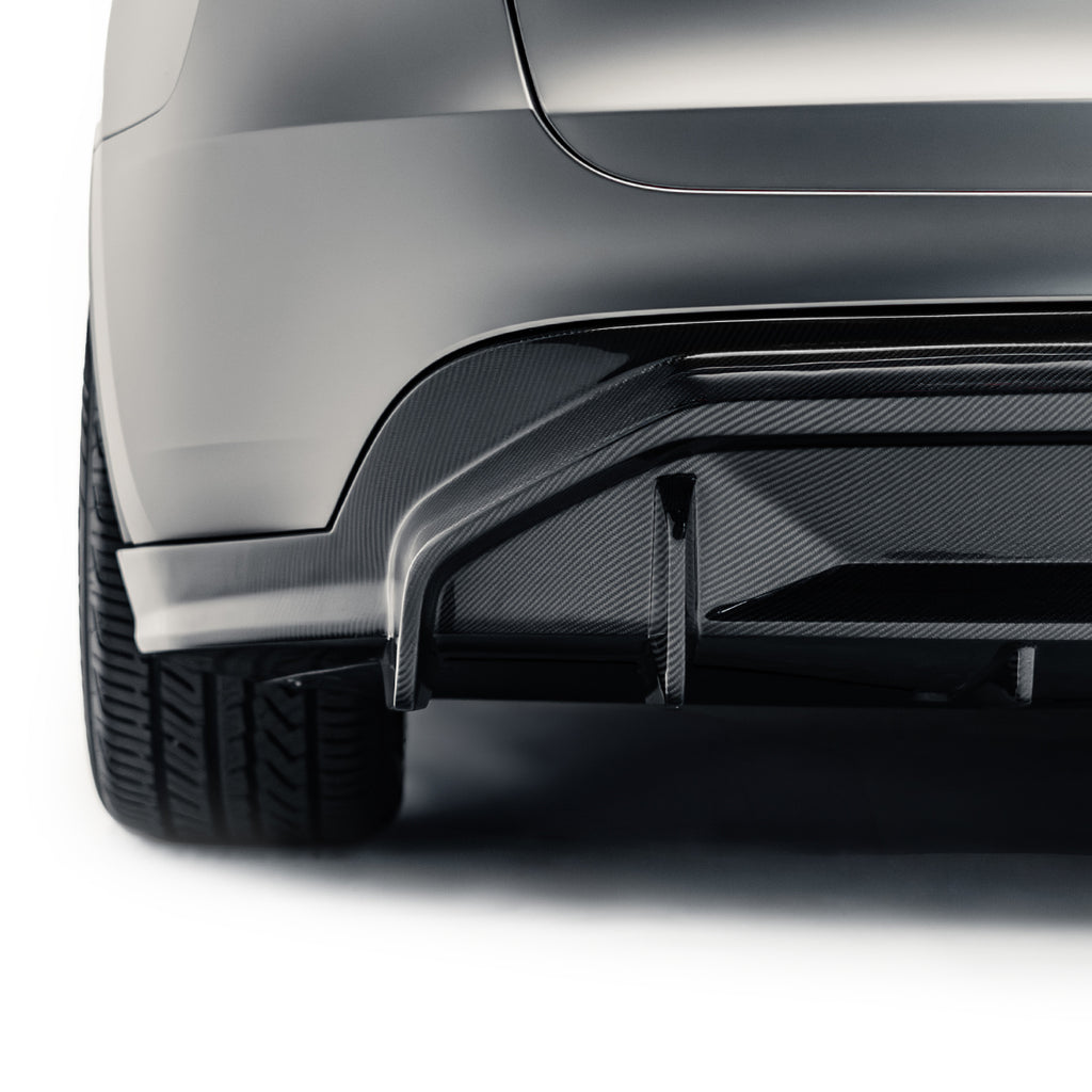 ADRO - Premium Prepreg V2 Carbon Fiber Rear Diffuser - Tesla Model Y