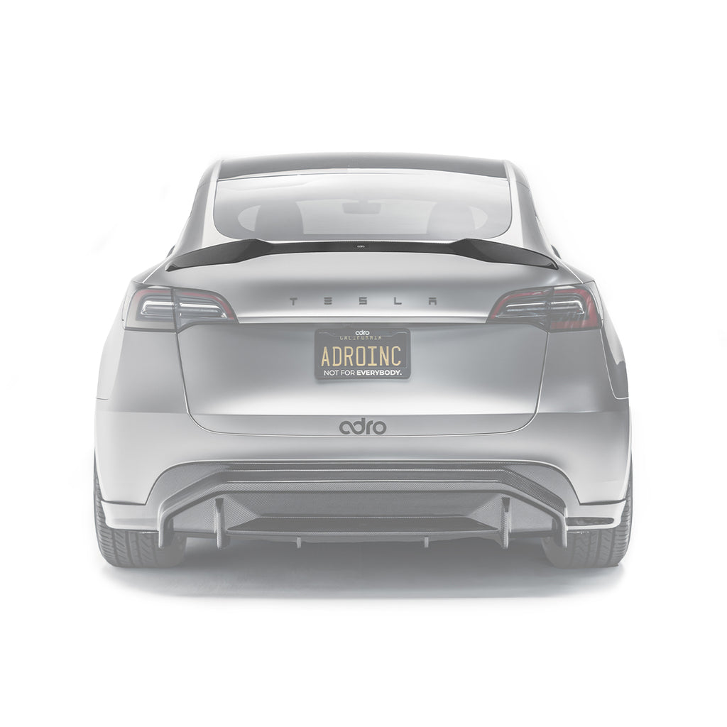 ADRO - Premium Prepreg V2 Carbon Fiber Rear Spoiler - Tesla Model Y