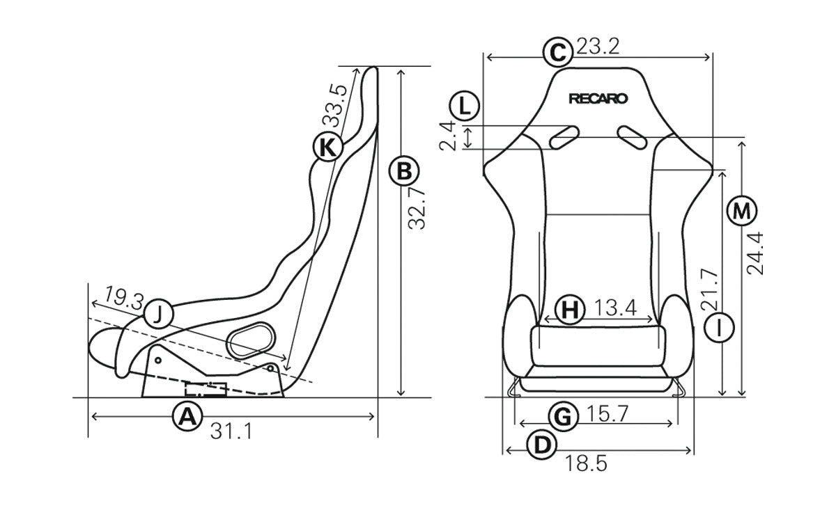 Recaro - Profi SPG XL Seat