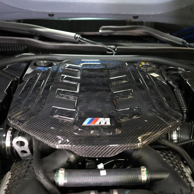 Carbon Fiber Engine Cover | BMW G9X M5