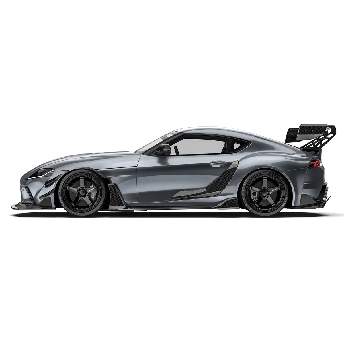 ADRO - ARD Prepreg Carbon Fiber Front Bumper Canards (for OEM Front Bumper) - Toyota GR Supra