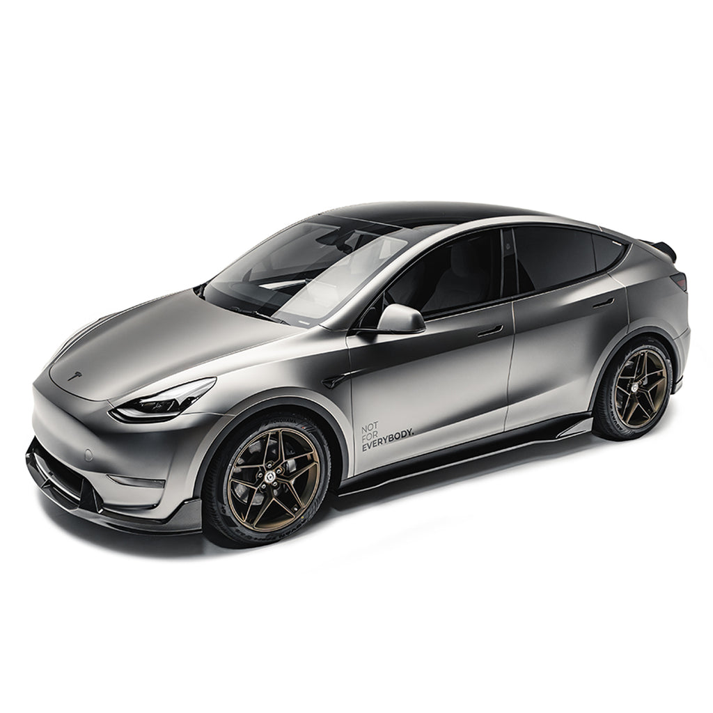 ADRO - Premium Prepreg V2 Carbon Fiber Side Skirts - Tesla Model Y